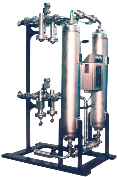 Adsorção execução especial - Secador ar comprimido execução totalmente em aço inox 304/316